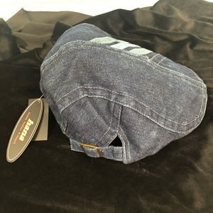 Denim cap hat cabbie